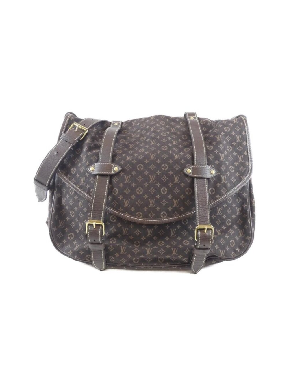 Louis Vuitton Monogram Mini Lin Saumur XL